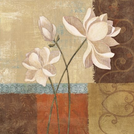 Framed Fiori II Print