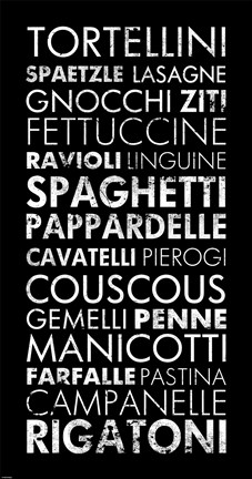 Framed Pasta II Print