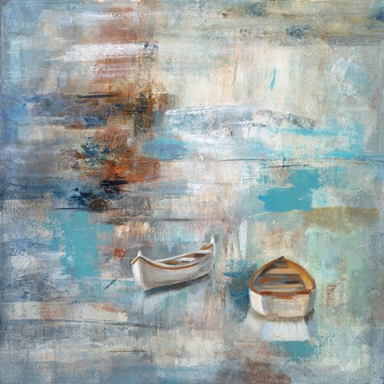 Framed Calm Sea Print