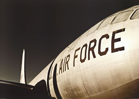 Framed Air Force Airplane Print