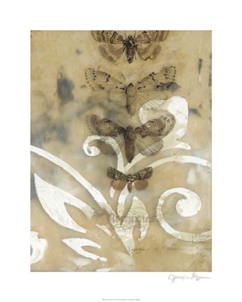 Framed Nocturnes II Print