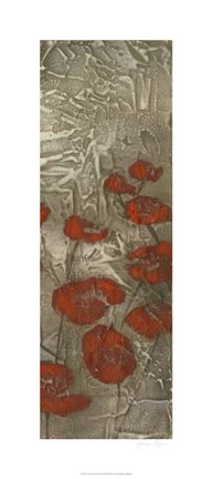 Framed Terre Fleur II Print