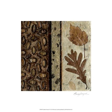 Framed Earthen Textures VI Print