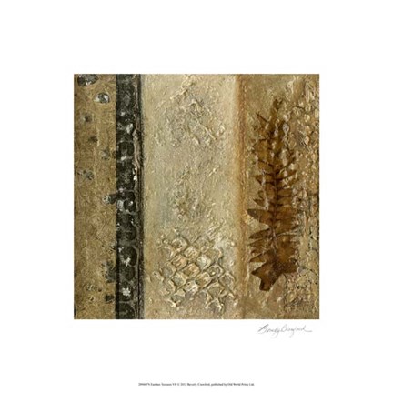 Framed Earthen Textures VII Print