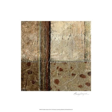 Framed Earthen Textures VIII Print