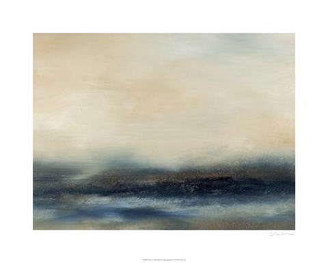 Framed Water II Print