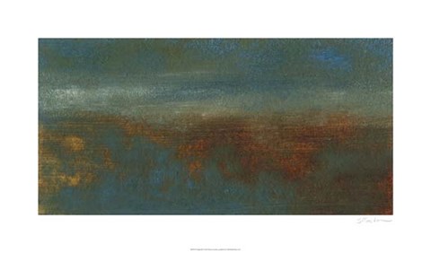 Framed Nightfall I Print