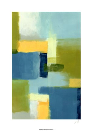 Framed Spring Mist I Print