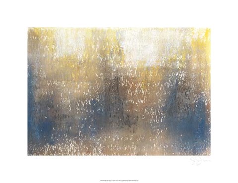 Framed Woods Edge I Print