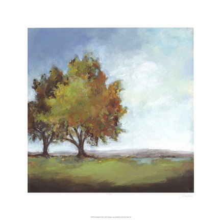 Framed Waiting For Fall I Print