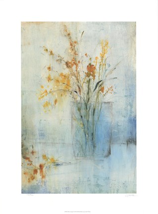 Framed Blue Container I Print