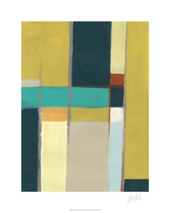 Framed Urban Reflections I Print