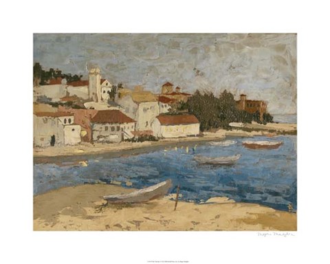 Framed By the Sea I Print