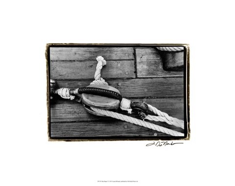 Framed Ship Shape V Print