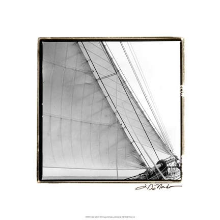 Framed Under Sail I Print