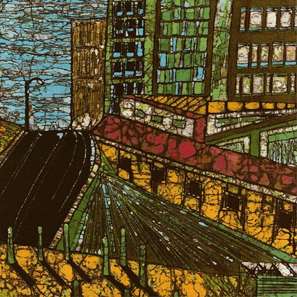 Framed City One Print