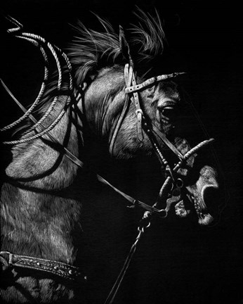 Framed In Pursuit Print