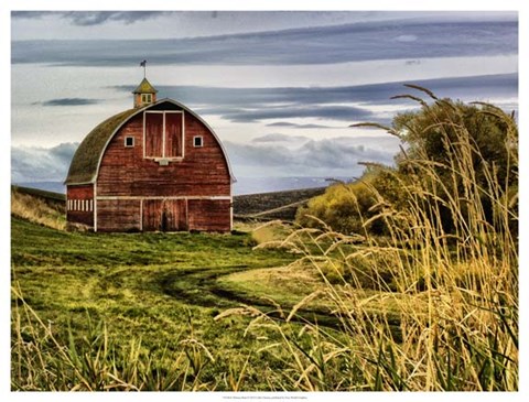 Framed Palouse Barn Print