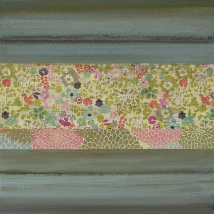 Framed Gift of Blooms I Print