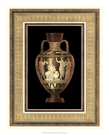 Framed Etruscan Earthenware III Print