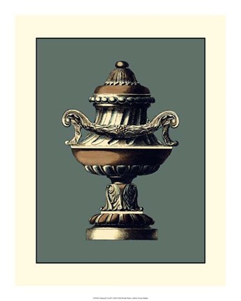Framed Classical Urn IV Print