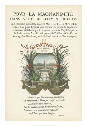 Framed Non-Embellished Bookplate II Print