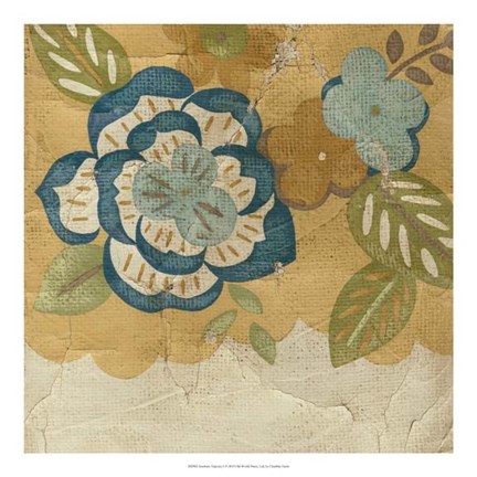 Framed Sunshine Tapestry I Print