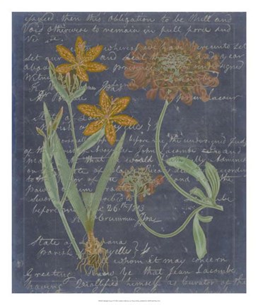 Framed Midnight Sonnet I Print