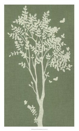 Framed Tableau in Sage I Print