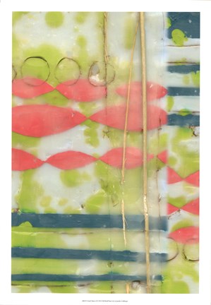 Framed Found Objects II Print