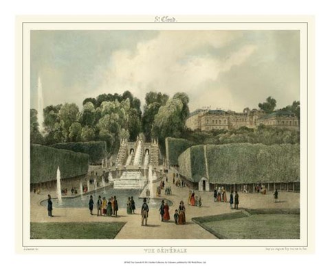 Framed Vue Generale Print