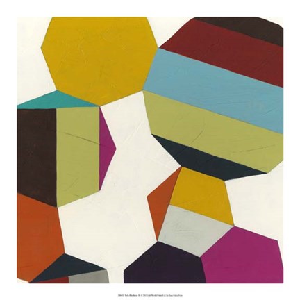 Framed Poly-Rhythmic III Print