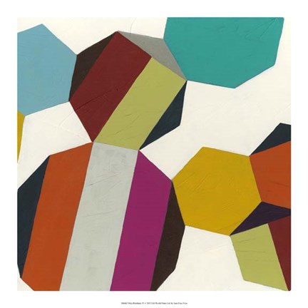 Framed Poly-Rhythmic IV Print