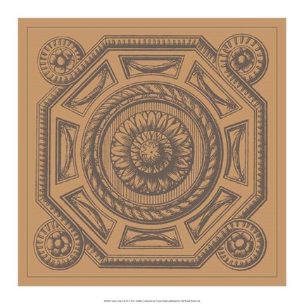 Framed Terra Cotta Tile II Print