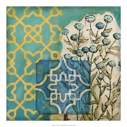 Framed Artisan Garden I Print