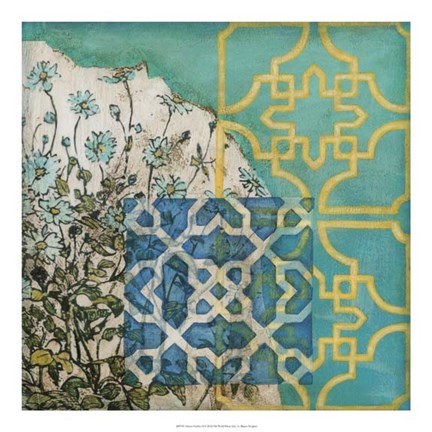 Framed Artisan Garden II Print