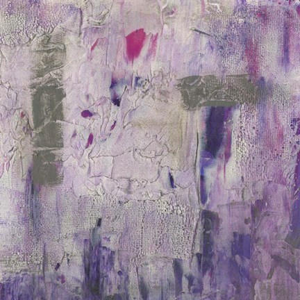 Framed Dusty Violet II Print