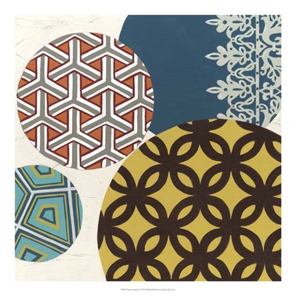 Framed Paper Lanterns I Print