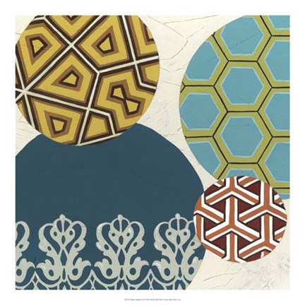 Framed Paper Lanterns II Print