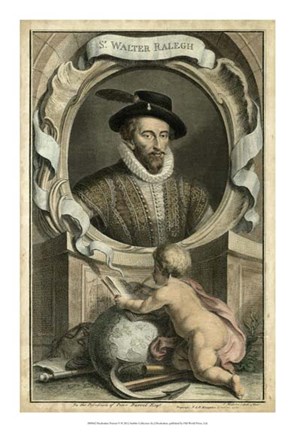 Framed Portrait V Print