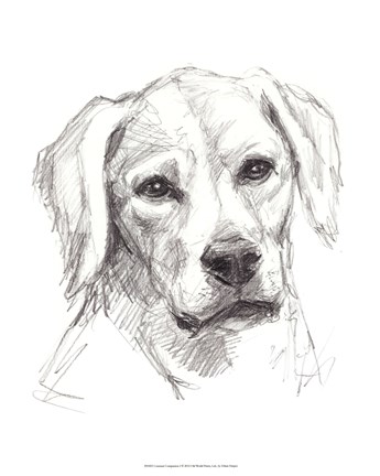 Framed Constant Companion I Print