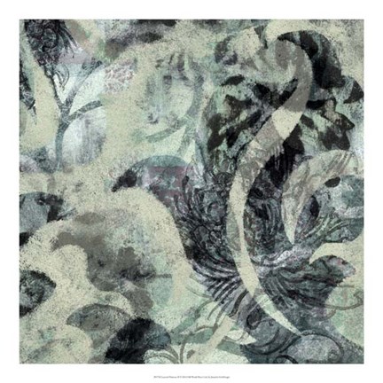 Framed Layered Patterns II Print