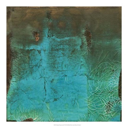 Framed Shattered Expectations II Print