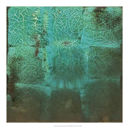 Framed Shattered Expectations III Print