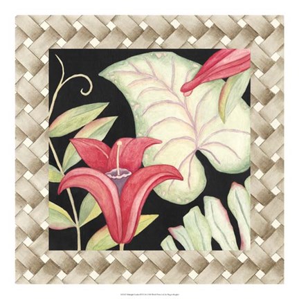 Framed Midnight Garden III Print