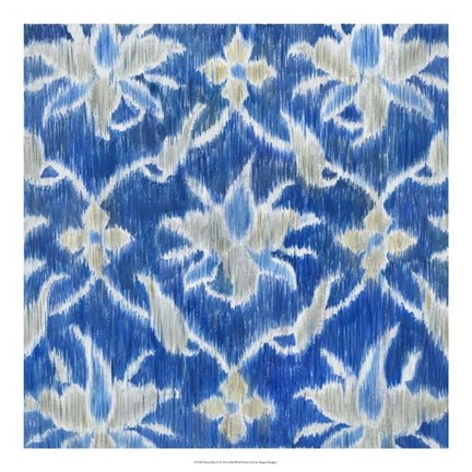 Framed Royal Ikat II Print