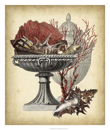 Framed Ocean's Bounty II Print