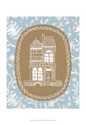 Framed Avery&#39;s Dollhouse II Print