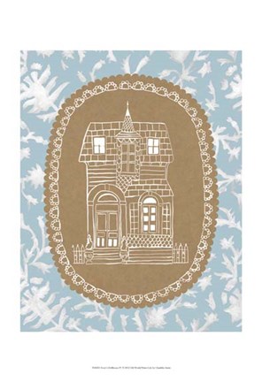 Framed Avery&#39;s Dollhouse IV Print