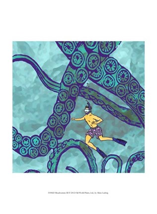 Framed Misadventure III Print